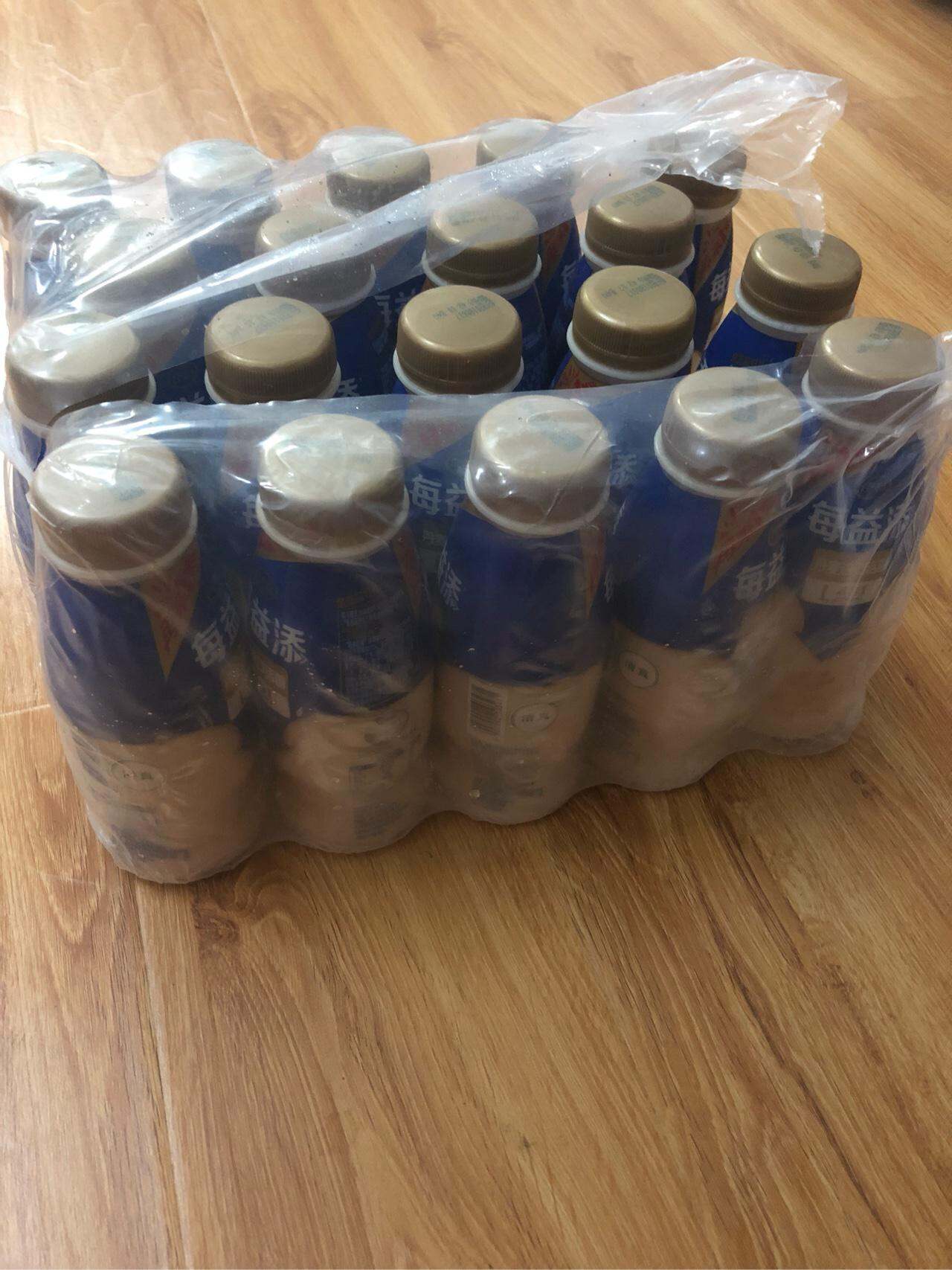 我买的伊利每益添乳酸菌饮品一共19瓶,我刚开