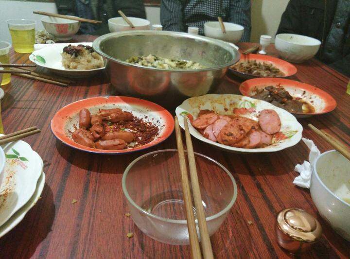 【陕西】汉中市留坝县:农村家庭的聚餐