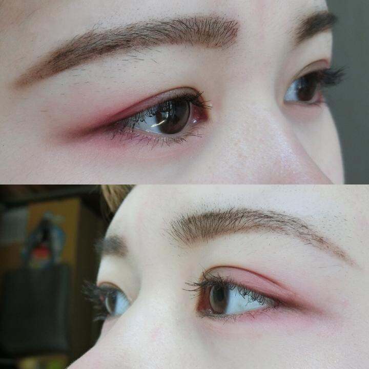 两只眼睛双眼皮双的程度并不一样,所以要是拍一双眼睛真的不好看[大哭
