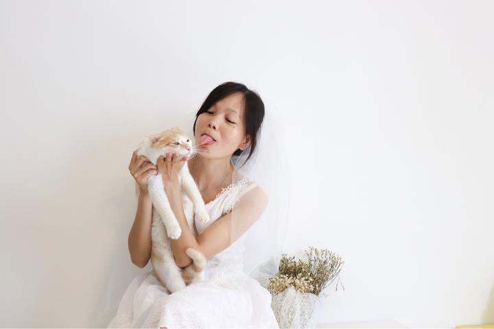 简单易操作自拍婚纱照