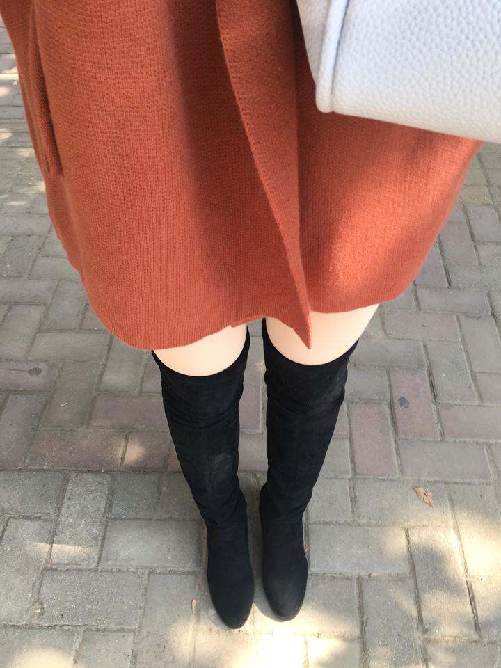过膝靴
