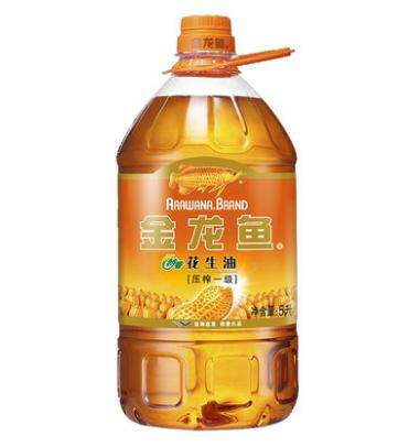 天猫超市 金龙鱼压榨一级特香花生油5l 下2件送2袋乳玉皇妃米超值