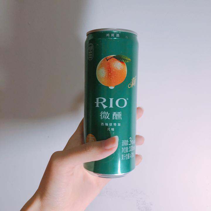 rio伏特加鸡尾酒微醺白桃 葡萄 西柚