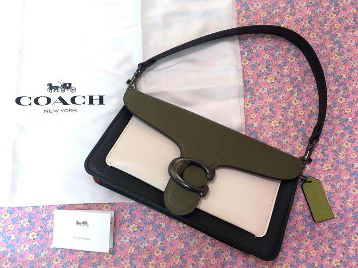 老程家 coach tabby 牛油果绿反馈