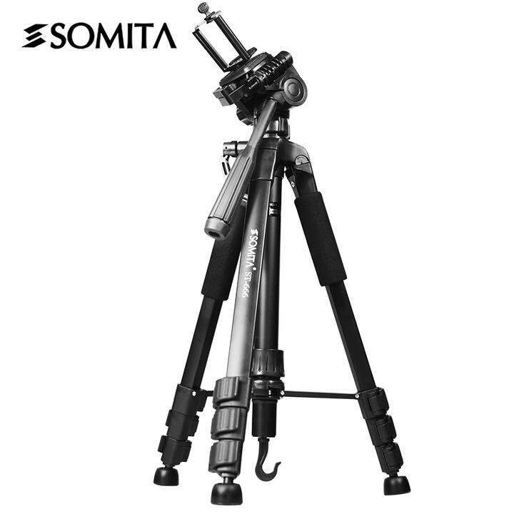 SOMITA666单反相机三脚架手机微单佳能尼康