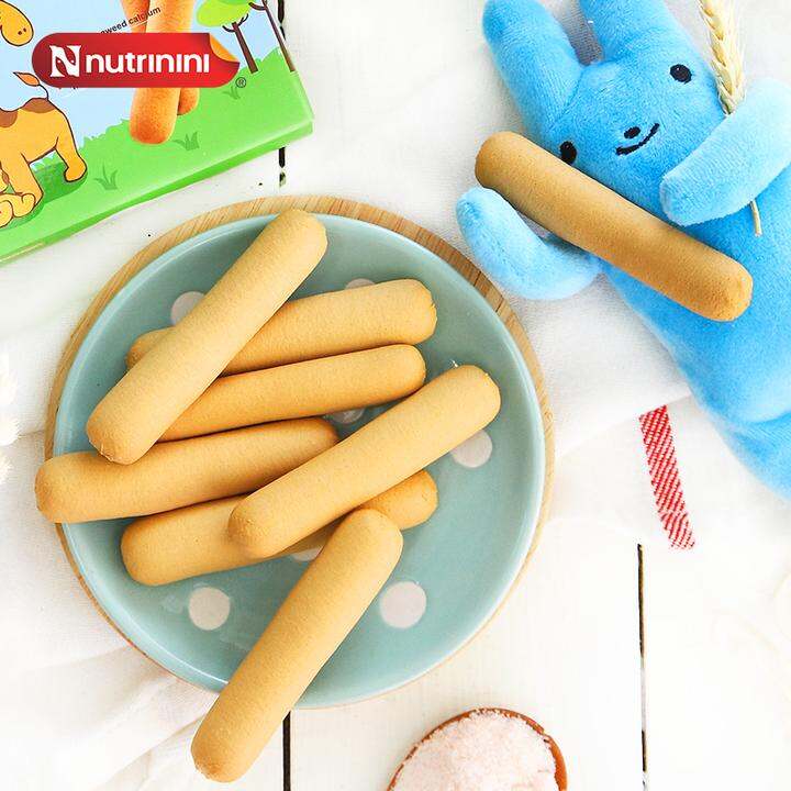 90  脆妮妮台湾进口婴儿辅食磨牙棒饼干食品宝宝零食棒棒磨牙饼干