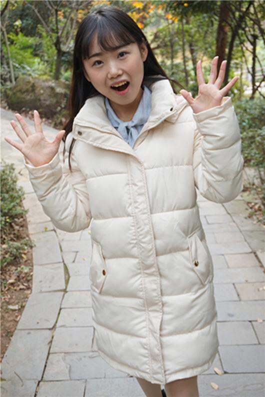 冬季小个子小码150cm品牌女装韩版外贸中长款