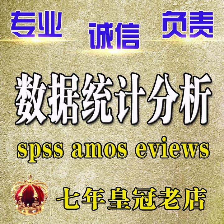 SPSS数据分析服务 问卷调查 实证统计处理 e