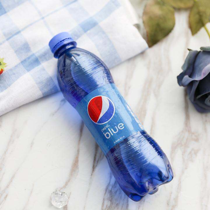 包邮 现货 印尼进口巴厘岛百事可乐 蓝色可乐 450ml pepsi blue