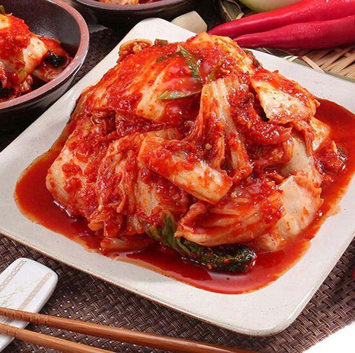 长湘怡韩国泡菜5袋正宗辣白菜酱菜东北延边朝鲜咸菜下饭菜2250g
