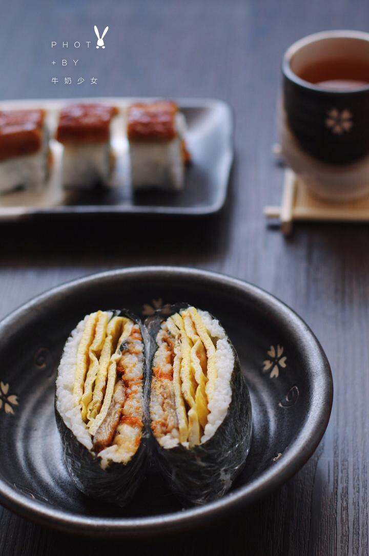 鰻魚飯糰&鰻魚壽司,附做法哦.