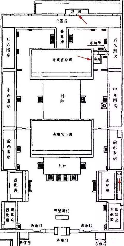 乾清宫平面图尺寸图片