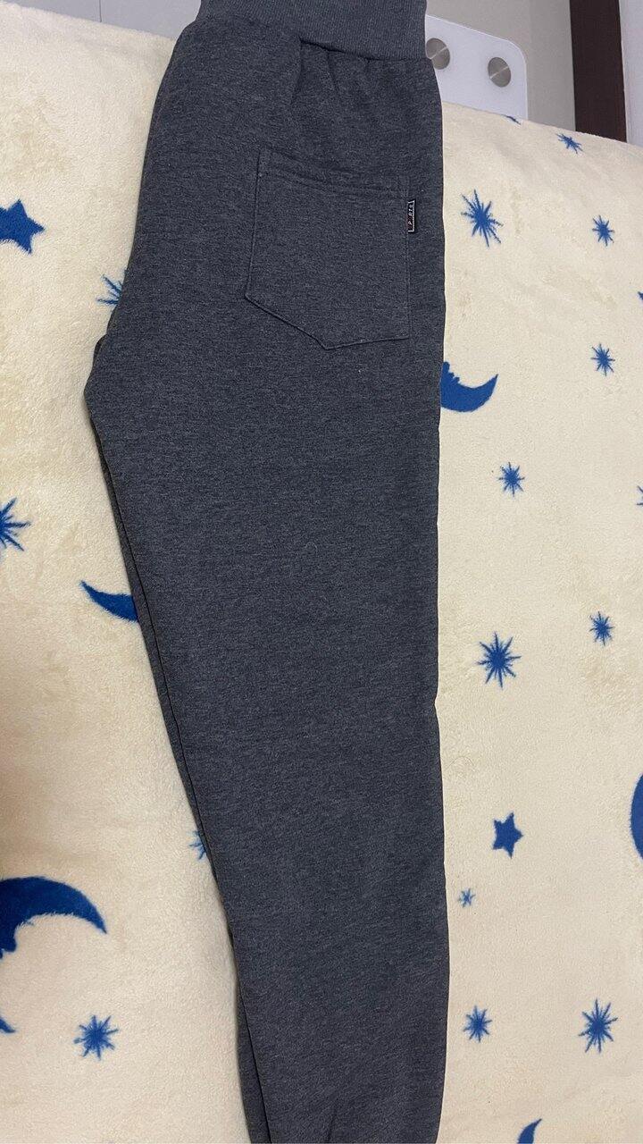 加绒休闲裤晒单