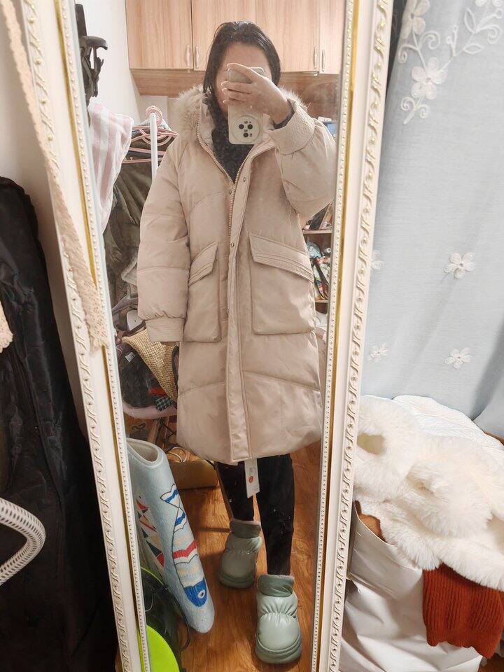 pxx两百买的羽绒服