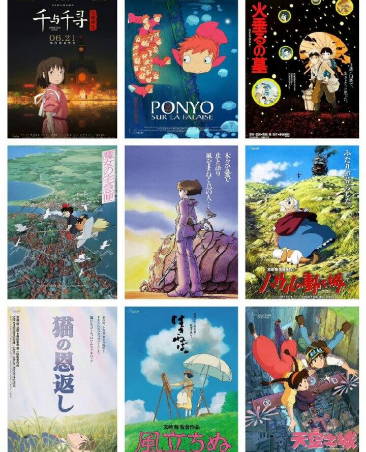 动画电影🎦宫崎骏电影系列 25部 ​​​