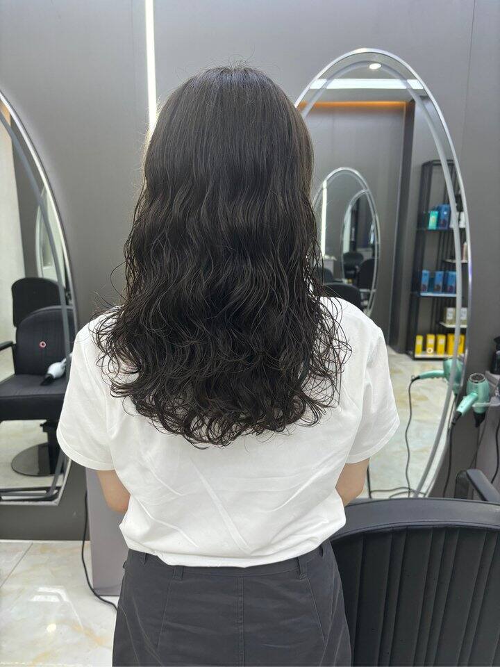 理发店打理的效果和我天差地别