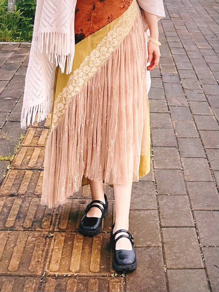 近期穿小黑鞋的记录📝