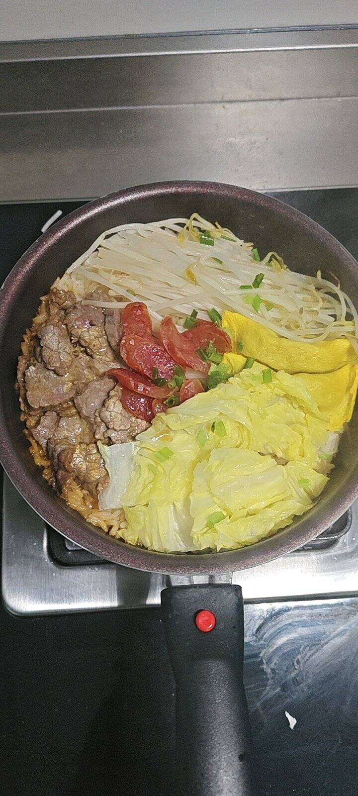 嘿嘿,煲仔饭成功