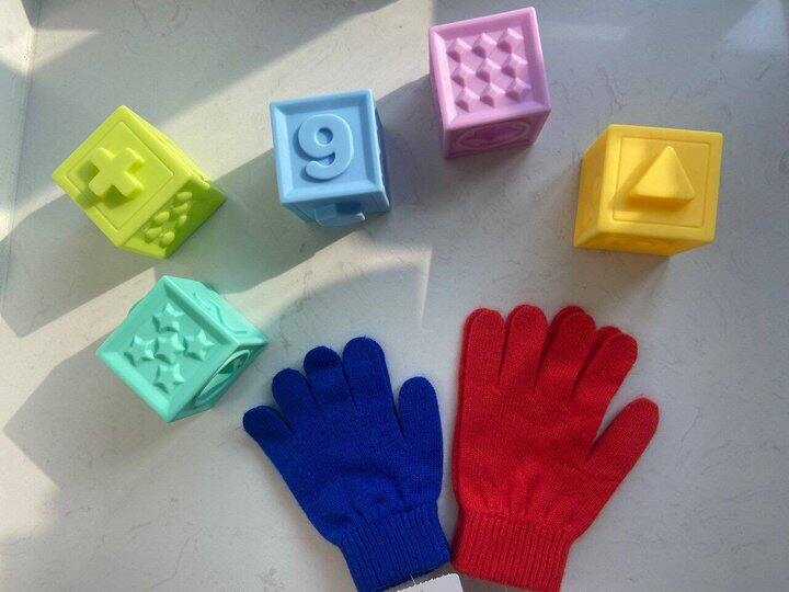 儿童羊绒手套安利下