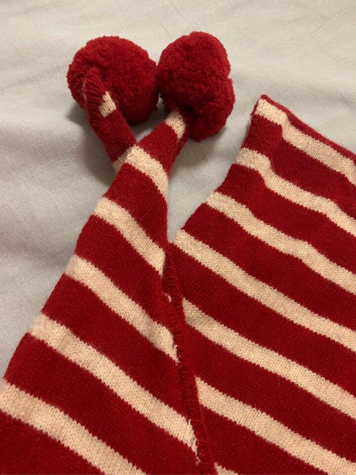 柔软又俏皮感十足的围巾