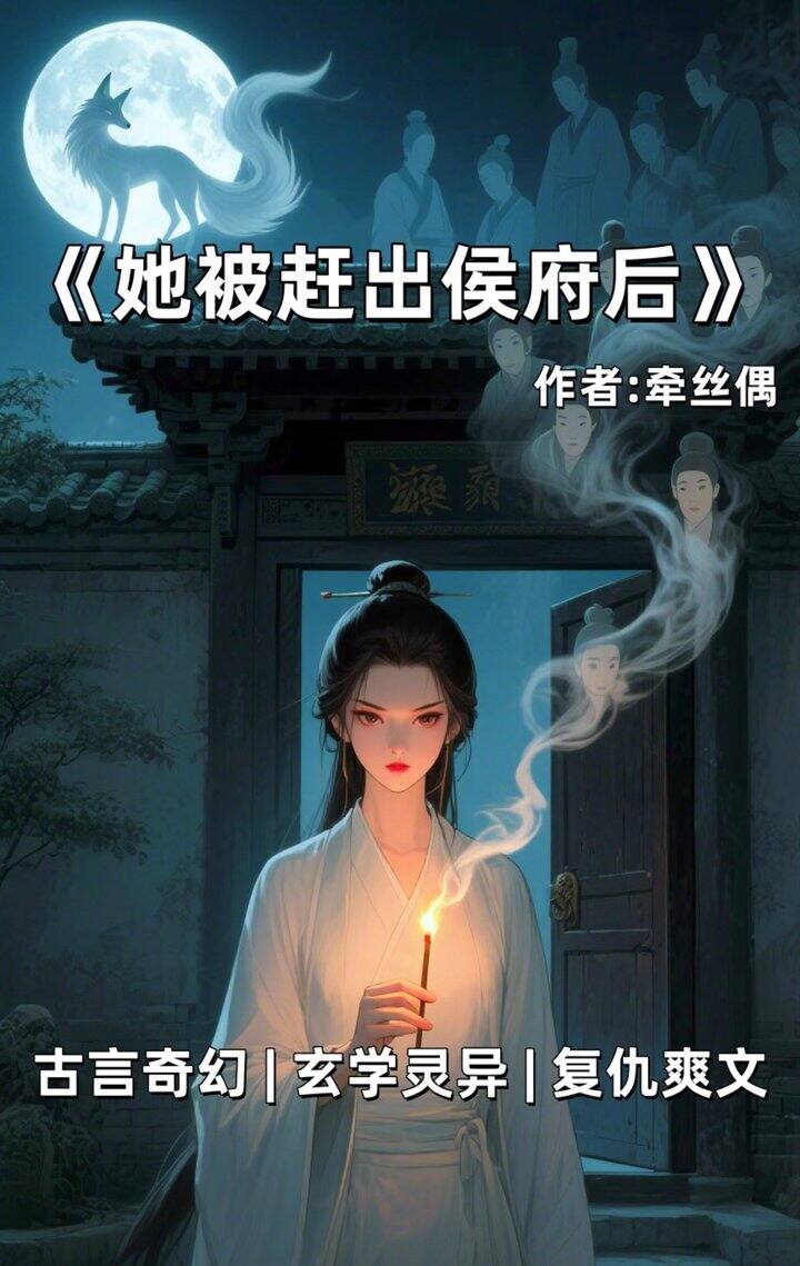 小说已看《她被赶出侯府后》作者：牵丝偶🌝玄幻悬疑 · 单元探案——看完啦，喜欢的