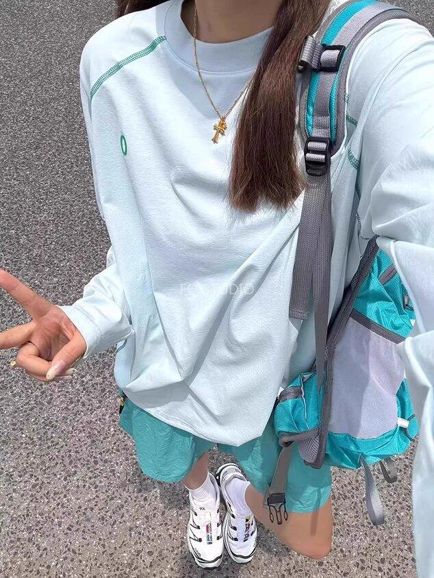 素然/安高若同款长袖t！可配情侣💰49.9限时