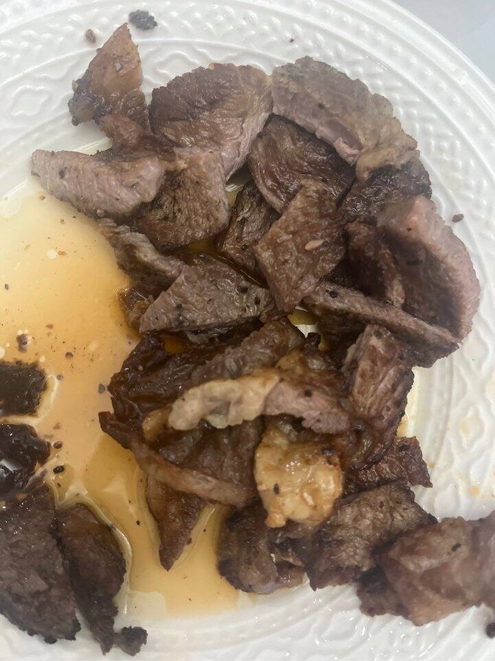 盒马的牛排真难吃啊