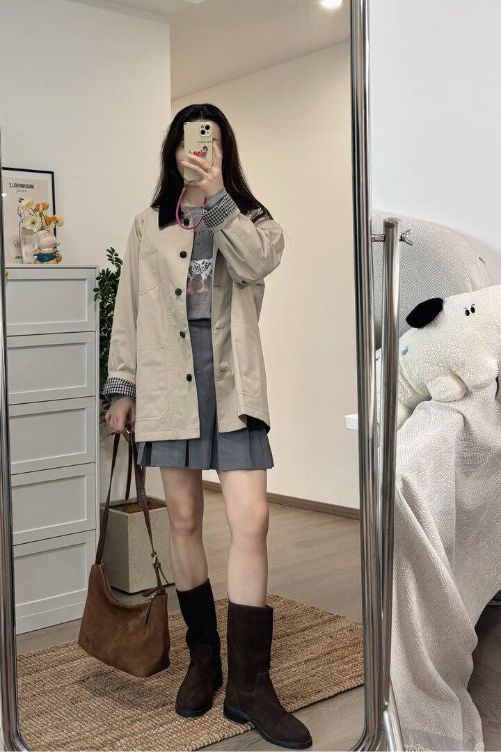 又到风衣的季节啦