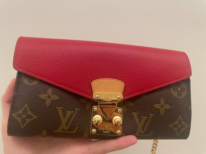 要不要卖了这个lv Pallas钱包