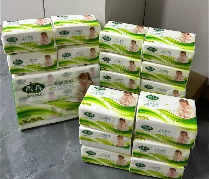 雨森 妇婴抽纸💰1.3/包=400张 大厚质量好