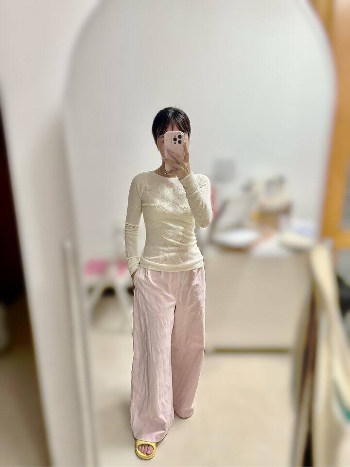 蓝够100%羊毛打底衫 | 晒单