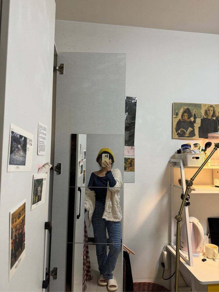 穿上了冬天的睡衣