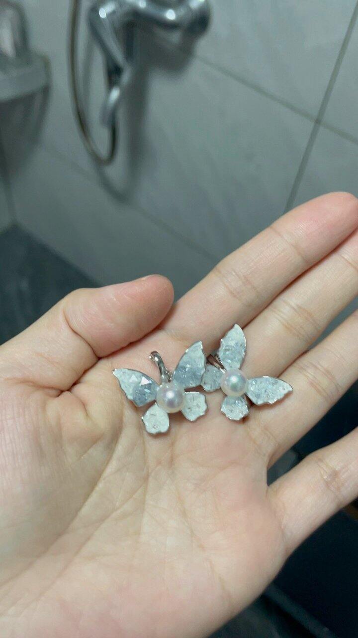路口姐妹家买的珍珠实在是太美辣！！！