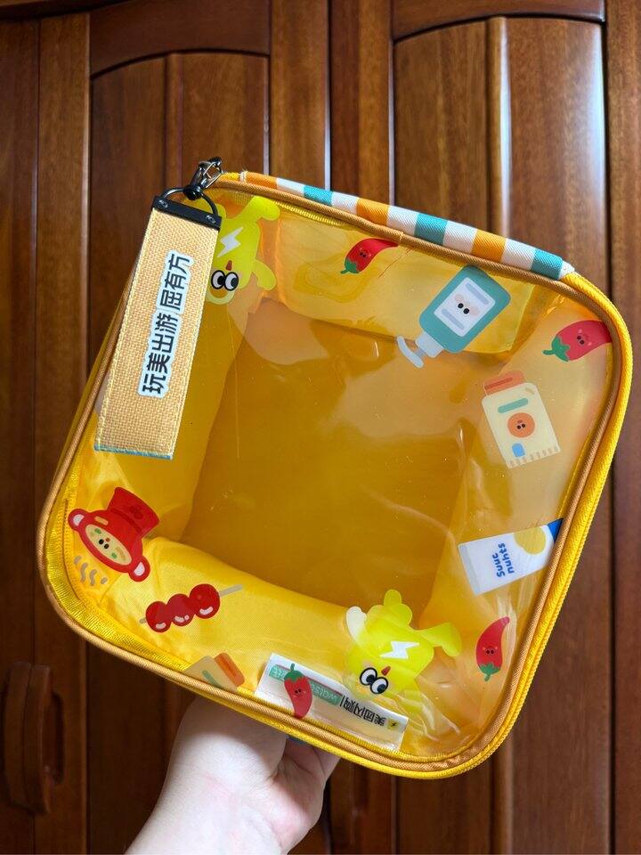 上次美团屈臣氏联名送的包到了