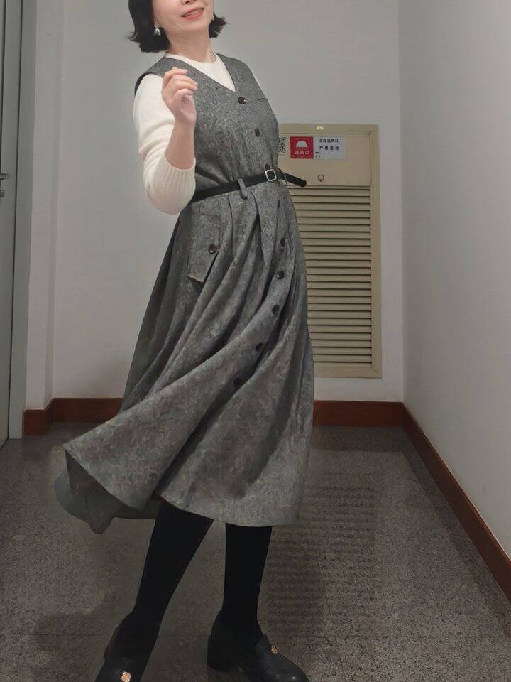 Daily Look 有点复古的连衣裙👗