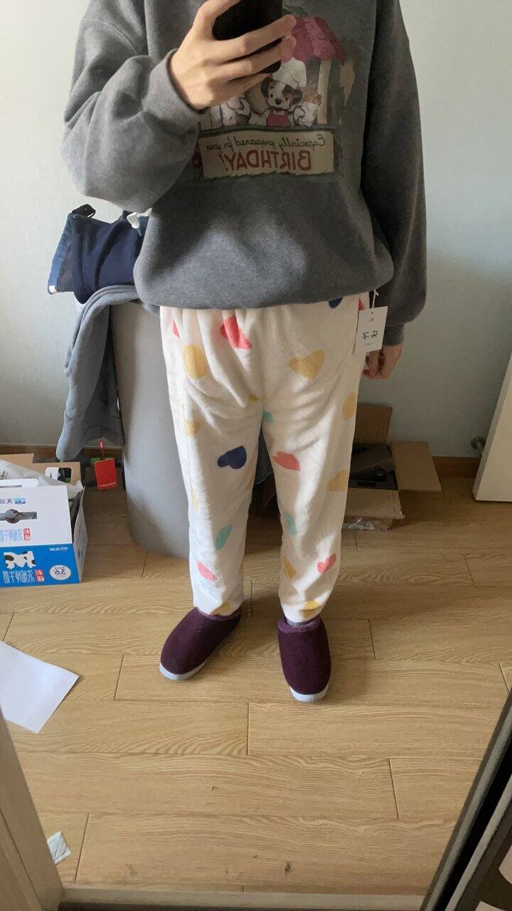 买的孕妇睡裤和费雪孕妇裤到了