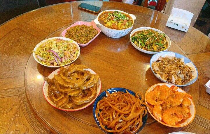 发一下最近家里来客人的菜品