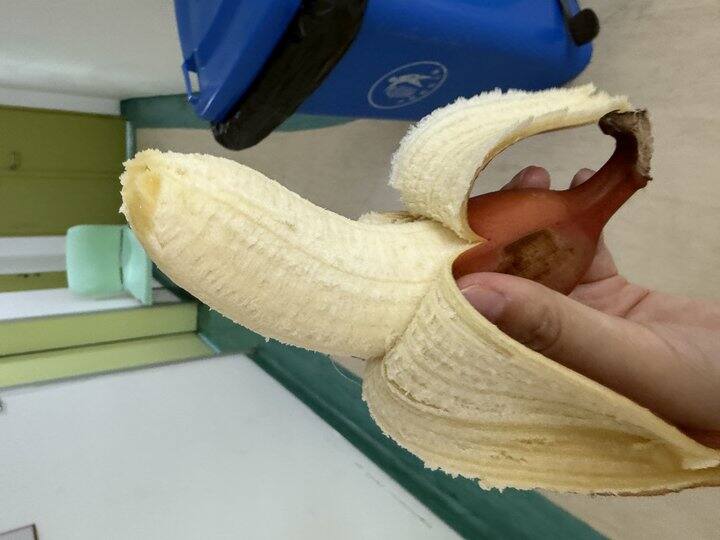 第一次吃红皮香蕉