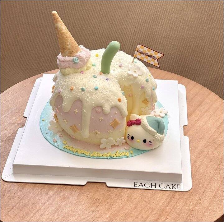 昨天过了一个开心的生日【生日蛋糕最终版】