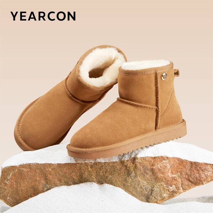 意尔康 羊毛雪地靴,69.9💰包邮