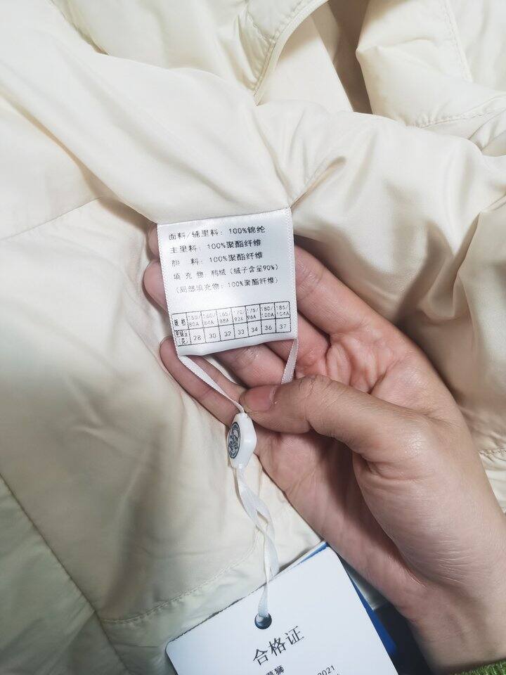 羽绒背心晒单