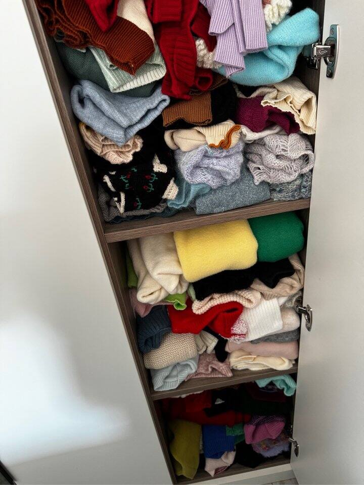 安利一个深柜收纳衣服的方法