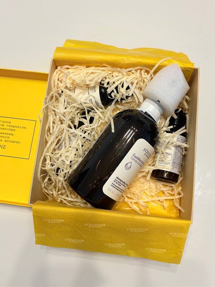 猫超｜欧舒丹洗发水礼盒500ml+75ml*3