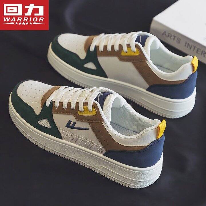 回力男鞋小白鞋子男款2025新款ins潮百搭休闲运动鞋厚底情侣板，76.8