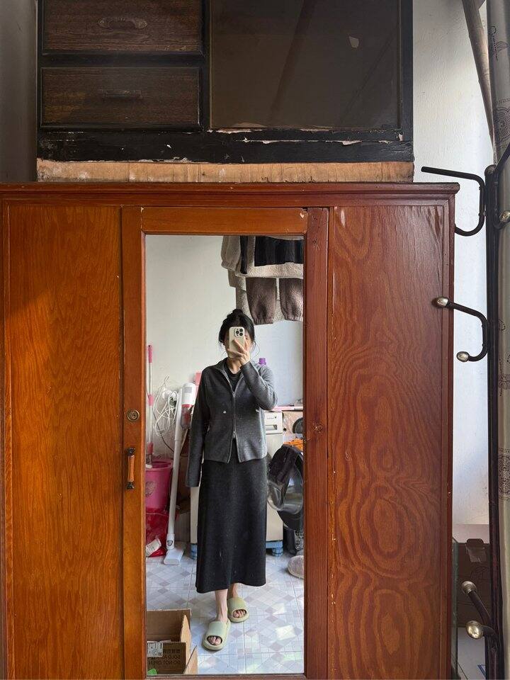 双头拉链羊毛衫