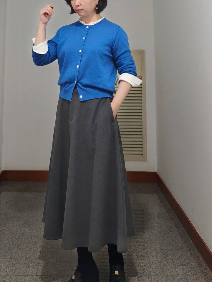 Daily Look 浓郁的蓝与冷静的灰