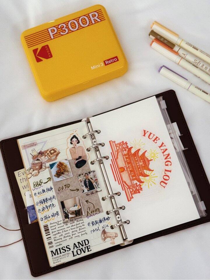 买了柯达照片打印机后，我入坑了手帐……