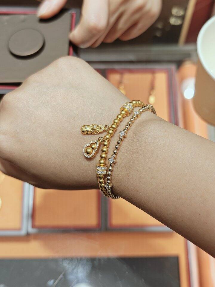 【今日购物🛍️】潮宏基手链/手串