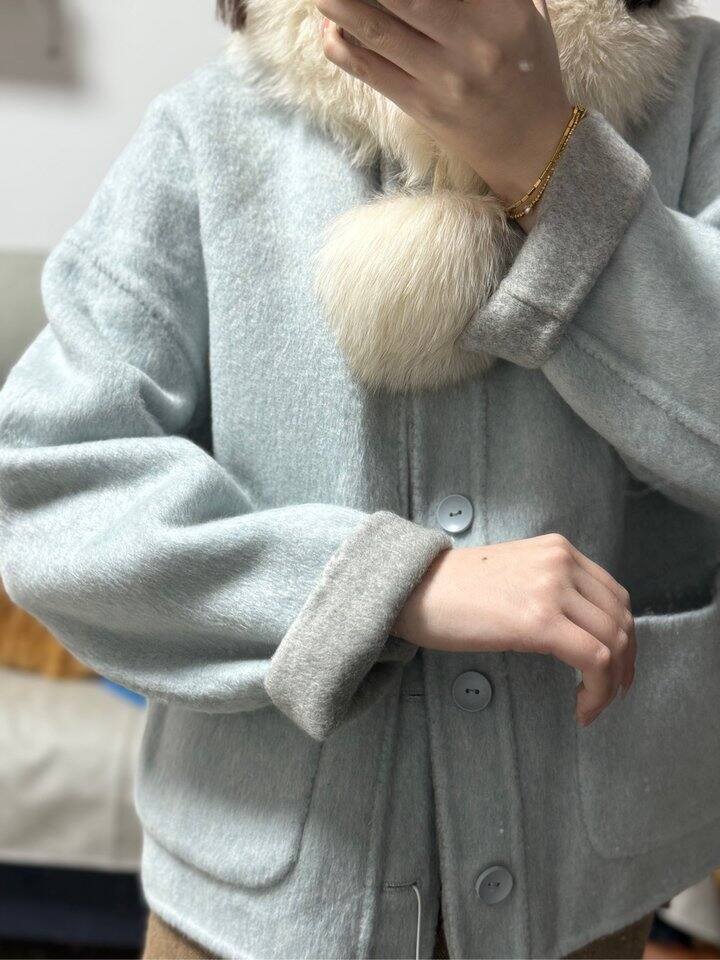 249的伊芙丽双面穿大衣