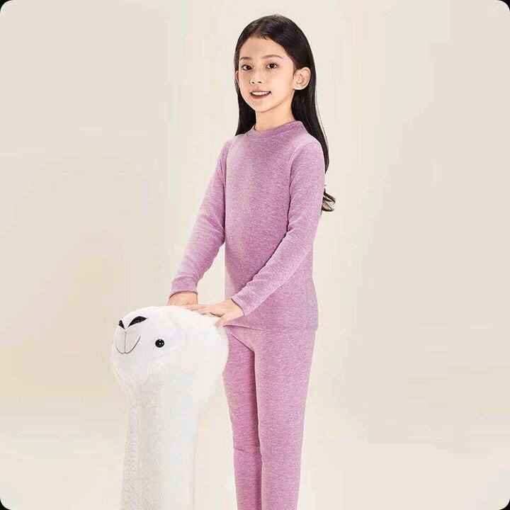 29.9！好孩子 儿童羊绒蚕丝保暖内衣